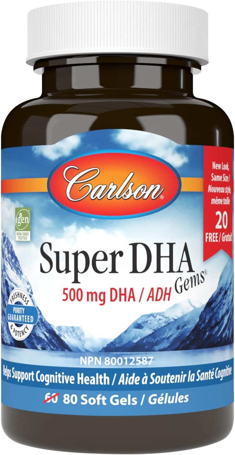 Carlson Super Dha Omega 3-180soft gales