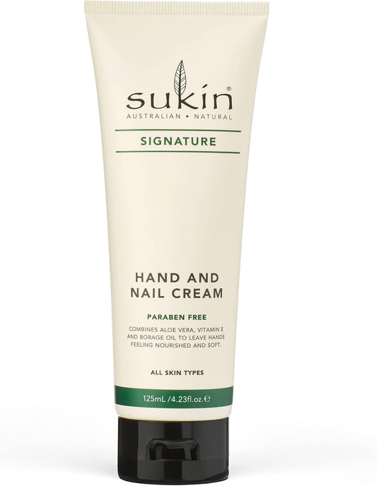 Sukin Hand and Nail Cream - For All Skin Types - 125 mL