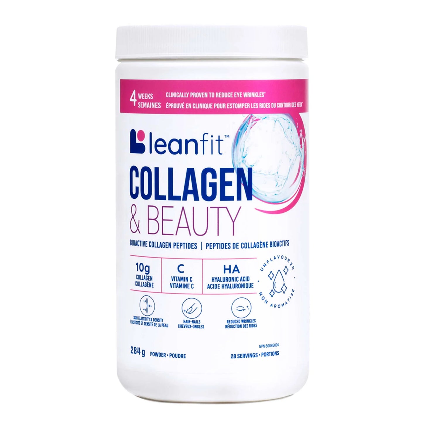 Leanfit Collagen & Beauty™ - Unflavoured (284 g)