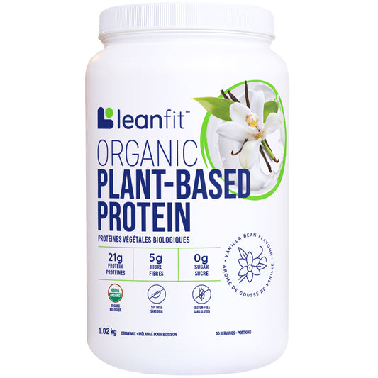 Leanfit Organic Plant-Based Protein™ Vanilla 1.02kg