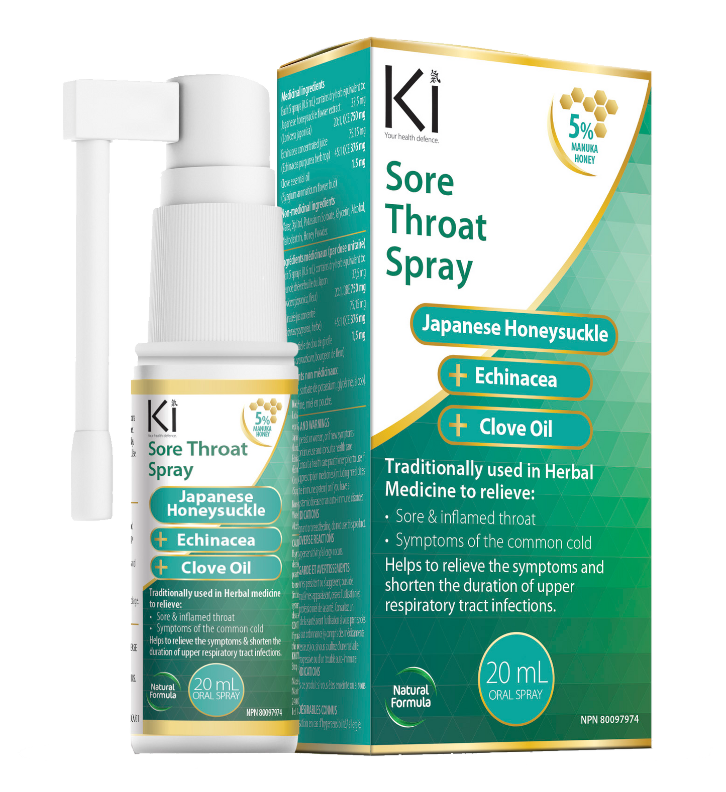 KI Sore Throat Spray 20m