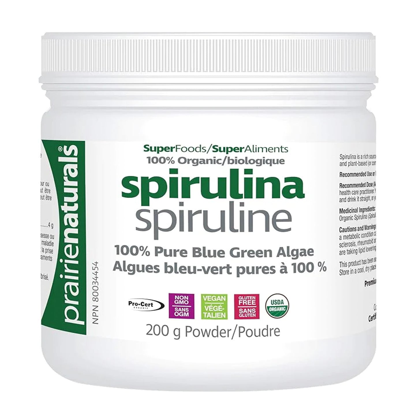 Organic Spirulina Powder 200g