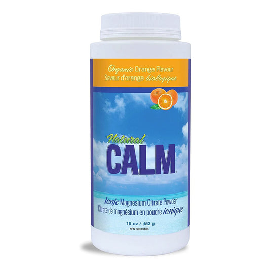 Natural Calm Magnesium Citrate-Organic Orange 452g