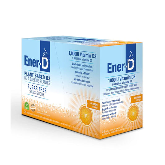 Ener-D Sugar-Free Orange Vitamin D3 (24 Packets)