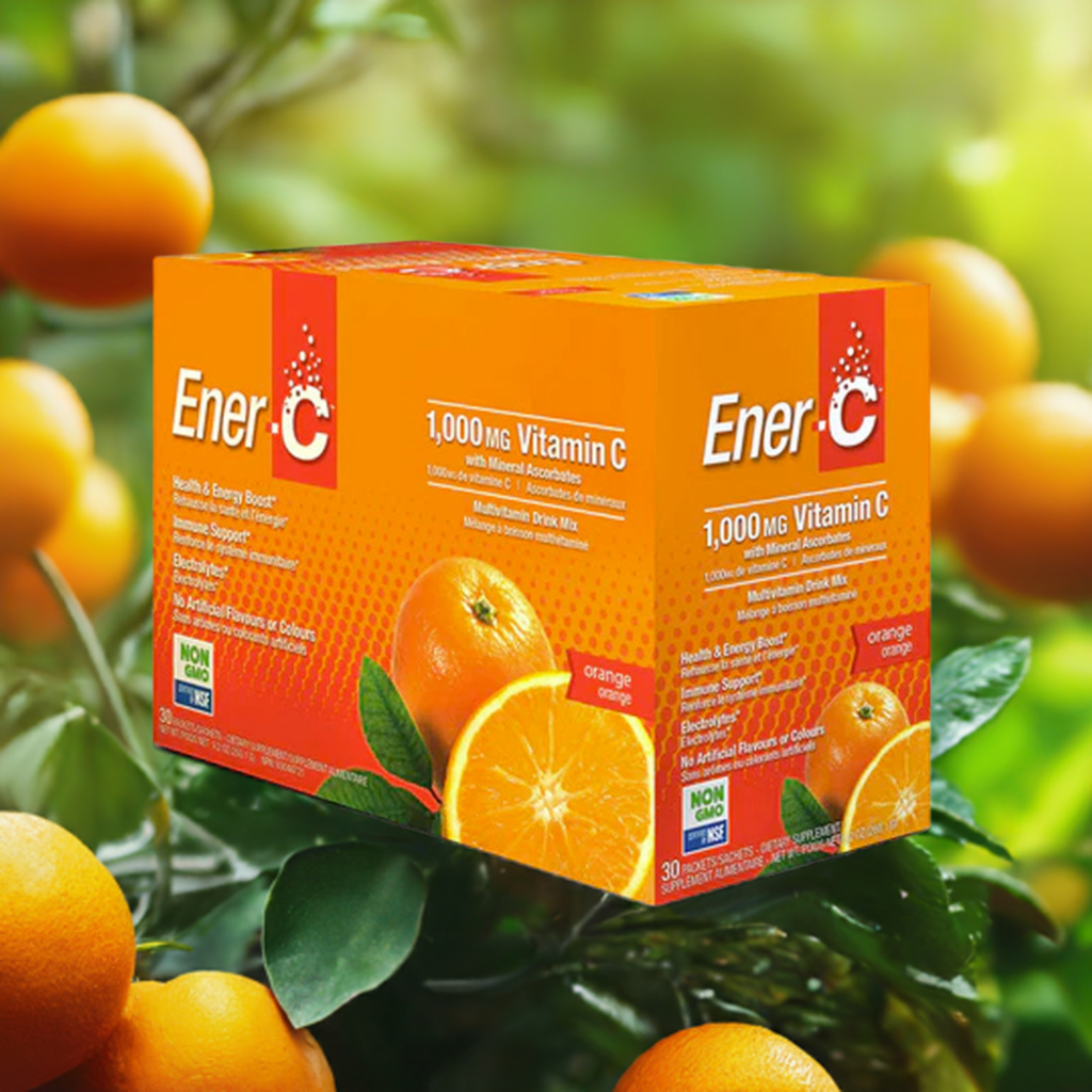 Ener-C Orange-Multivitamin drink mix - 1000 mg Vitamin C -30 Packets