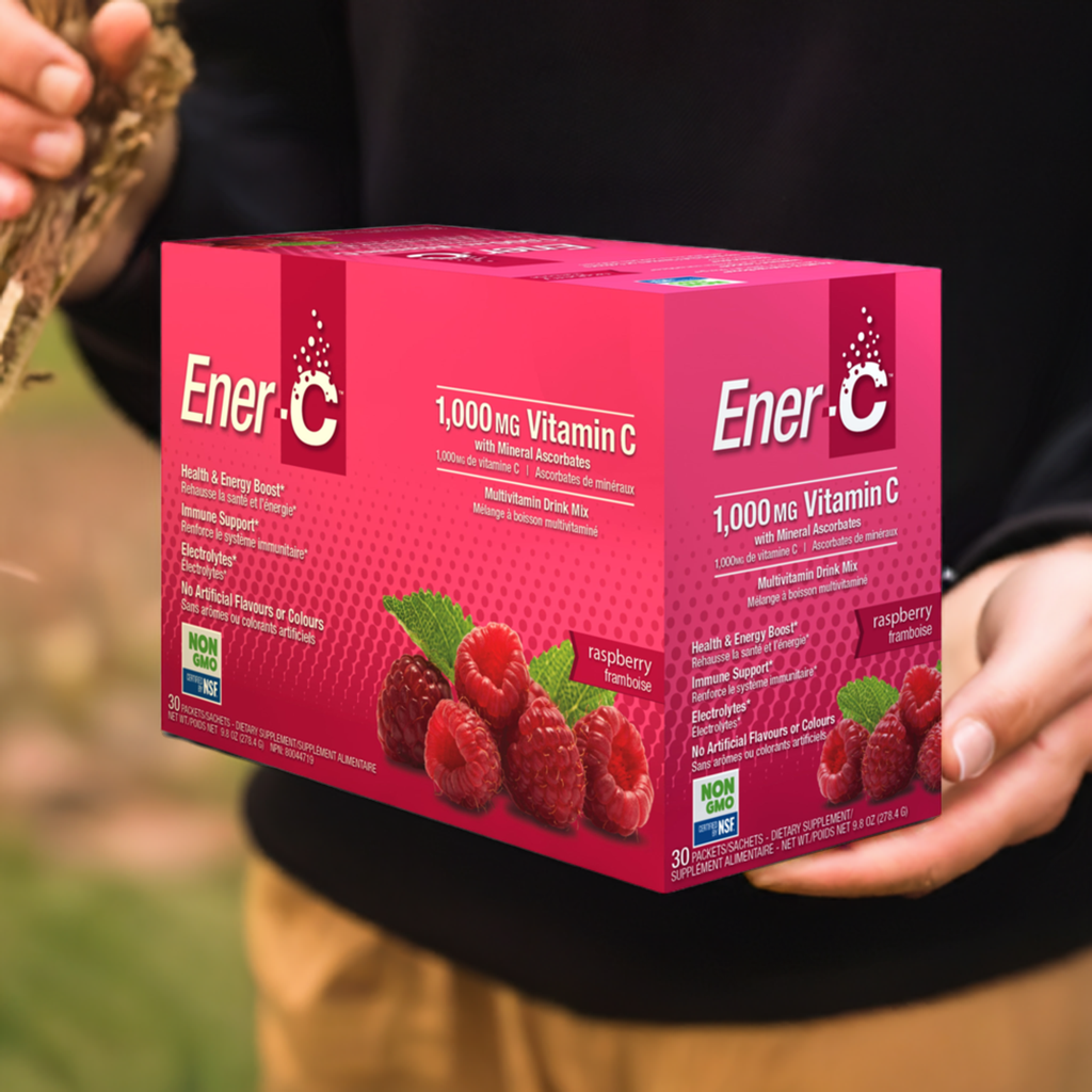 Ener-C Raspberry-Multivitamin drink mix -1000 mg Vitamin C -30 Packets