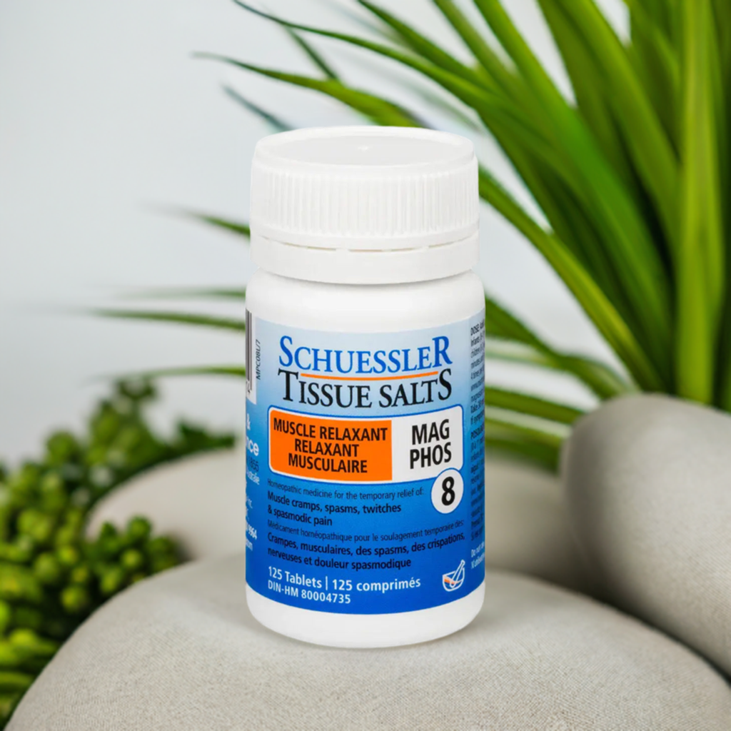 Schuessler Tissue Salts 125 - Mag Phos, No. 8 | Muscle Relaxant