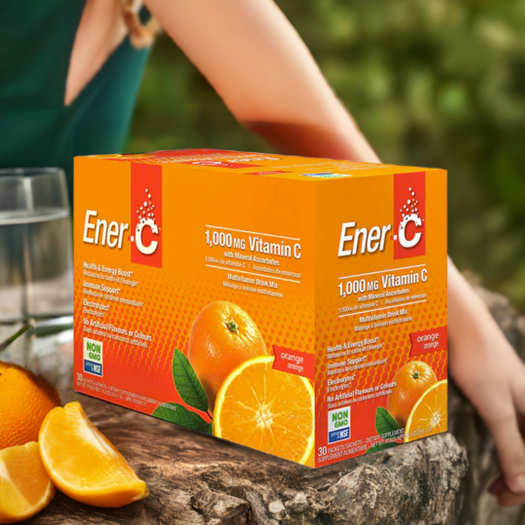 Ener-C Orange-Multivitamin drink mix - 1000 mg Vitamin C -30 Packets