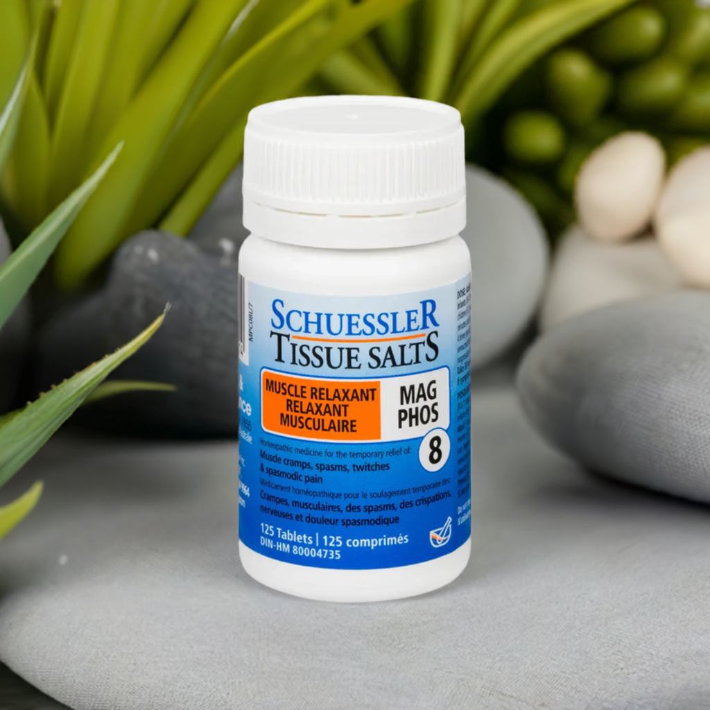 Schuessler Tissue Salts 125 - Mag Phos, No. 8 | Muscle Relaxant